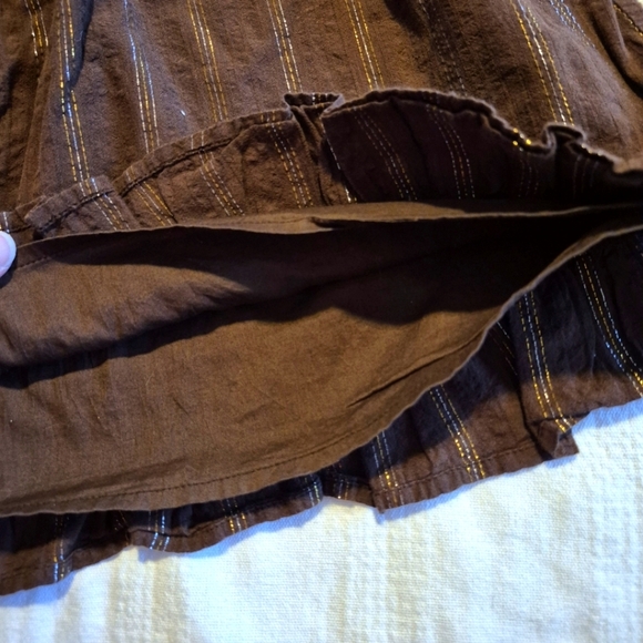 Gymboree girls size 2T Savannah Sunset line brown embroidered zoo animals dress - Picture 6 of 6